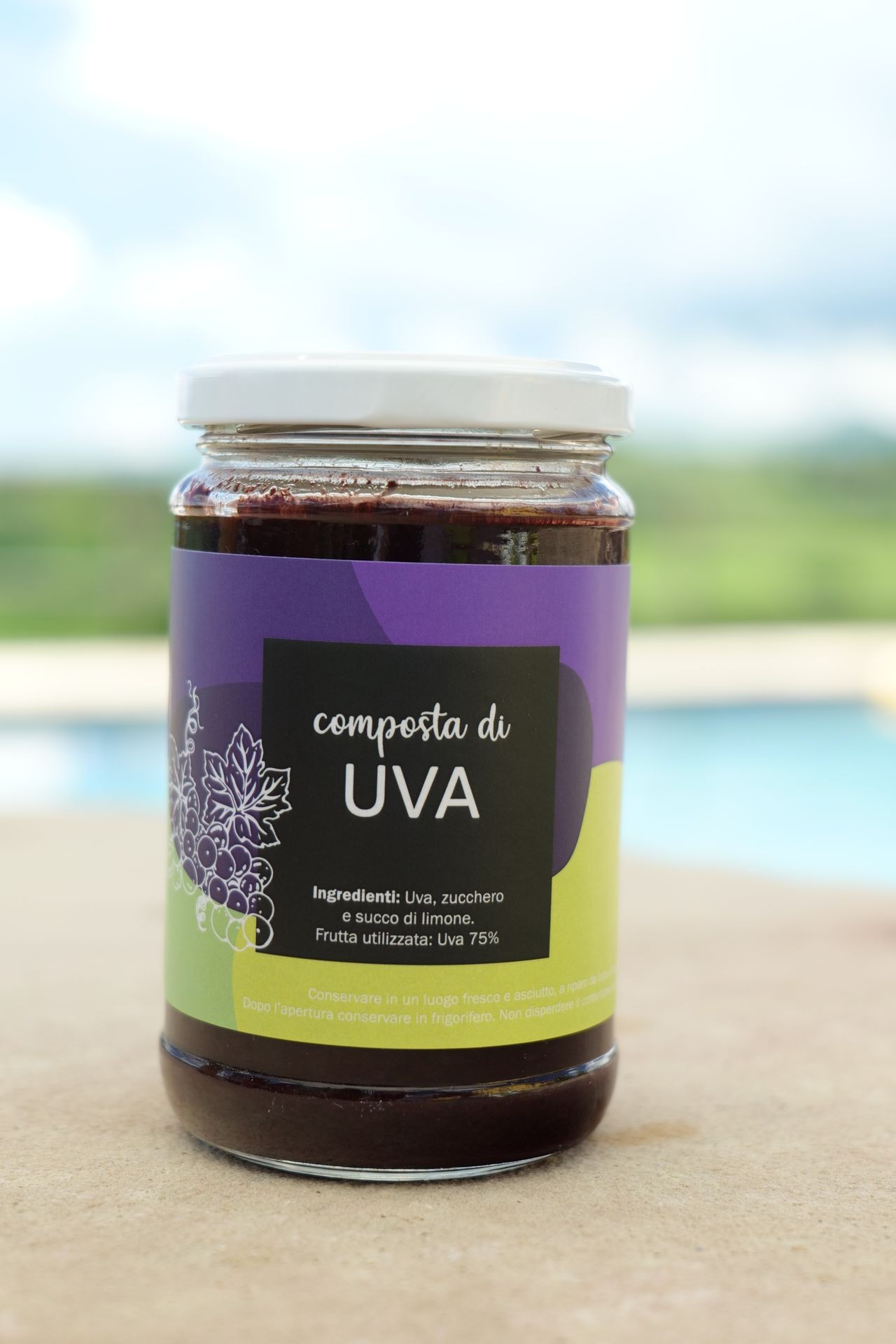 Uva – Dolce e vellutata, ideale per accompagnare formaggi e colazioni.   